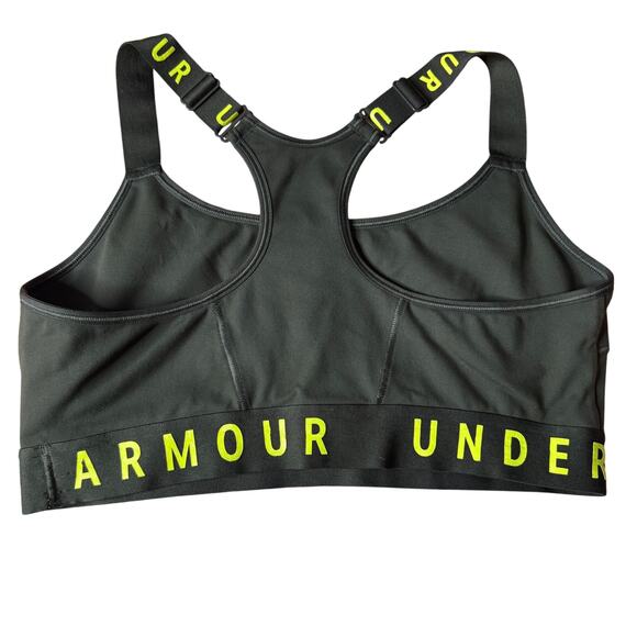 Under Armour Activewear Set Olive Green Size L Sports Bra & Pants - Picture 3 of 9